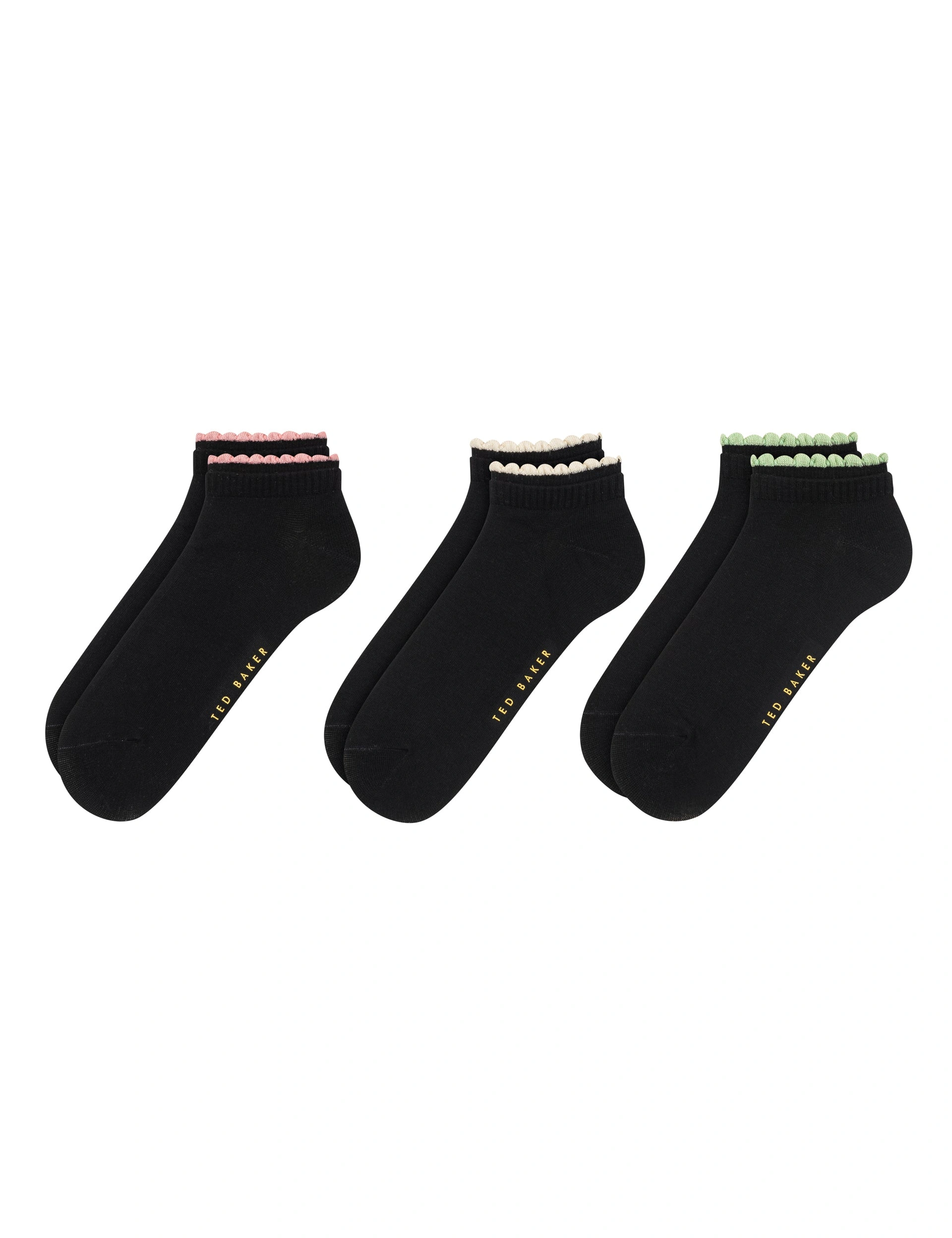 Weibliche Terracuffed Low-Cut 3er-Pack – Stilvolle Komfort-Badehose!