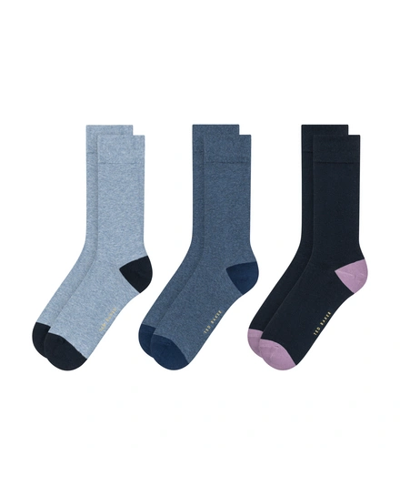 3er-Pack Herren Socken Crew Ohne Frottee: Bequem, Stilvoll, Einfach Genial!